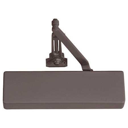 Norton Co Grade 1 Tri Mount Friction Hold Open Door Closer, Push or Pull Side, Regular Arm, Size 1 to 6, Plast 7500H 694